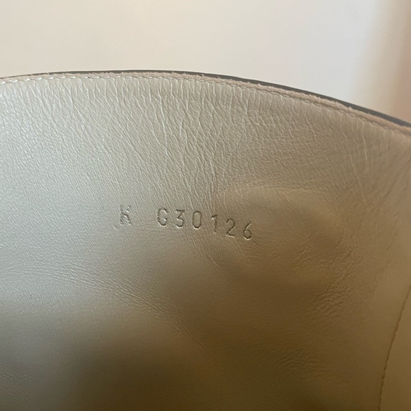 Authentic Chanel chelsea boots. Pre-owned. Comes with box and two dust bags. - Picture 6 of 12